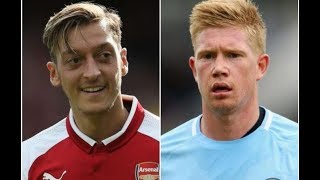 Kevin De Bruyne Vs Mesut Özil En Mükemmel Çalımlar Asistler Paslar Ve Ler Hd 1