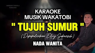 KARAOKE MUSIK WAKATOBI - TUJUH SUMUR - ELVY SUKAESIH - NADA WANITA