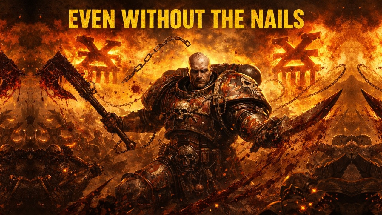 What Happens When A Khorne Berserker Tries To Quit But Can’t Stop The Implants In WH40K?