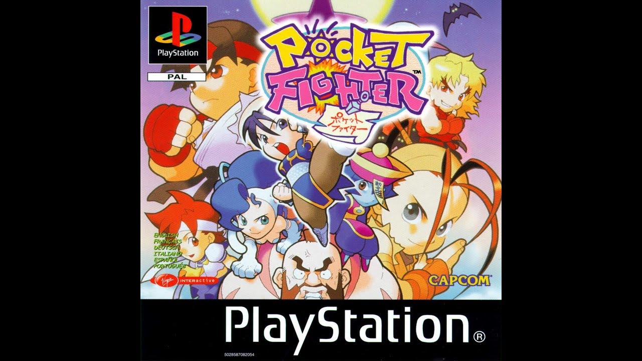 Pocket Fighter PS1 Playstation 1 Longplay (Full Game) PSX [004] YouTube