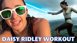 I Tried Daisy Ridleys Star Wars Workout!