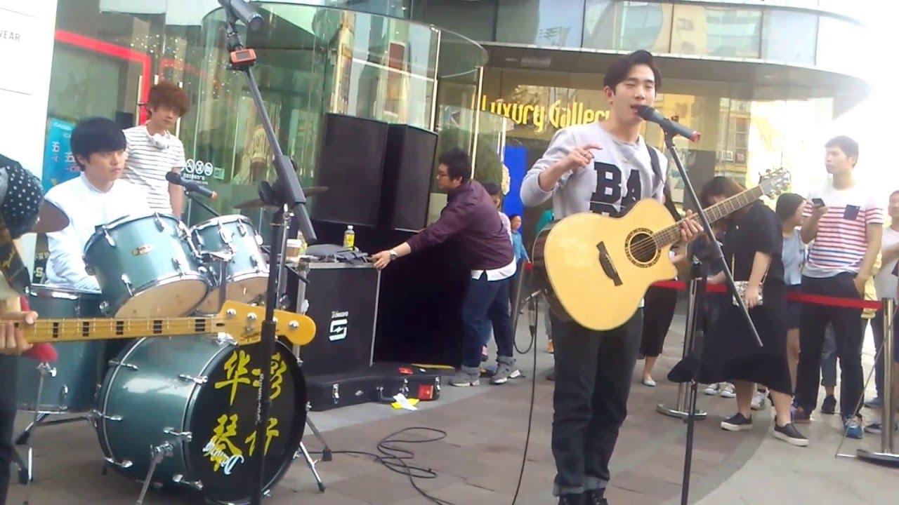 Korea Band Windfall Parkson Shanghai 20160501 YouTube