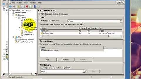 GPOs & OUs in Windows Server 2008 R2