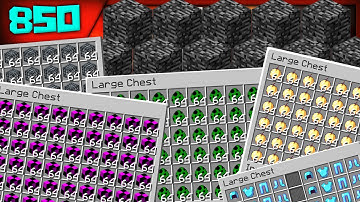 Minecraft FACTIONS Server Lets Play - THE 1 BILLION $ BEDROCK VAULT! - Ep. 850 ( Minecraft Faction )