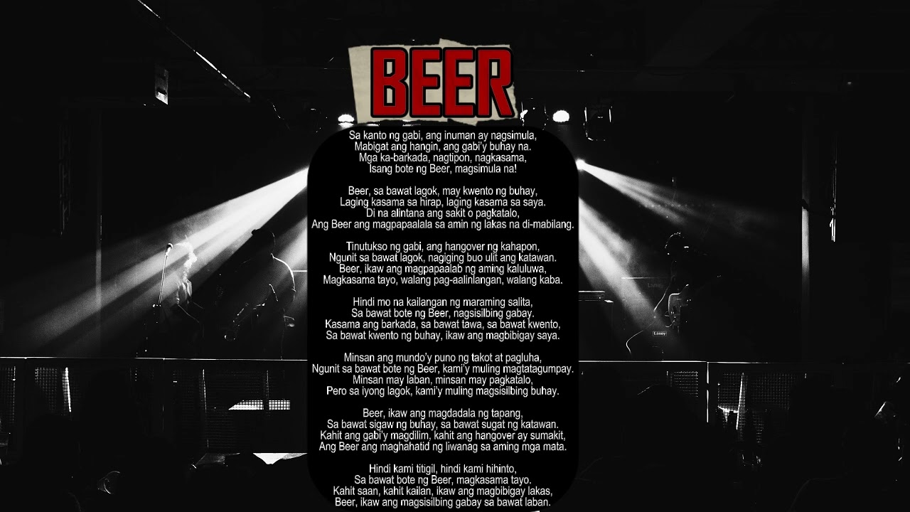 BEER || OPM ROCK MUSIC HITS|| 