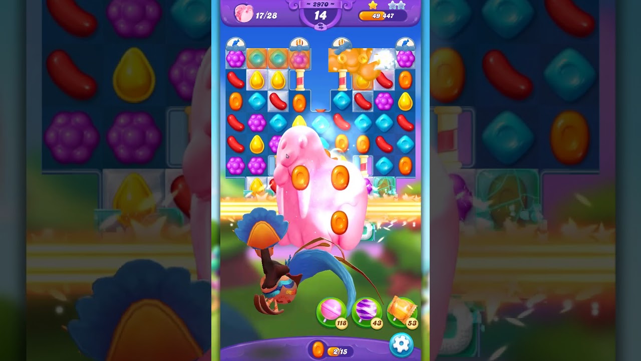 Candy Crush Friends Saga Level 447 