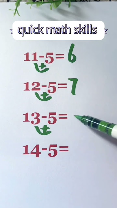 quick math skill💥😍💯#foryou #math #mathctober #mathtrick #fypage #fypviral #fypyoutube #subtraction