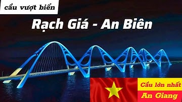 Cầu vượt biển Rạch Giá - An Biên bên bờ khu đô thị Phú Cường Kiên Giang vẫn chưa thi công