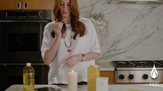 Lucid Natural Candle with Liquid Scent