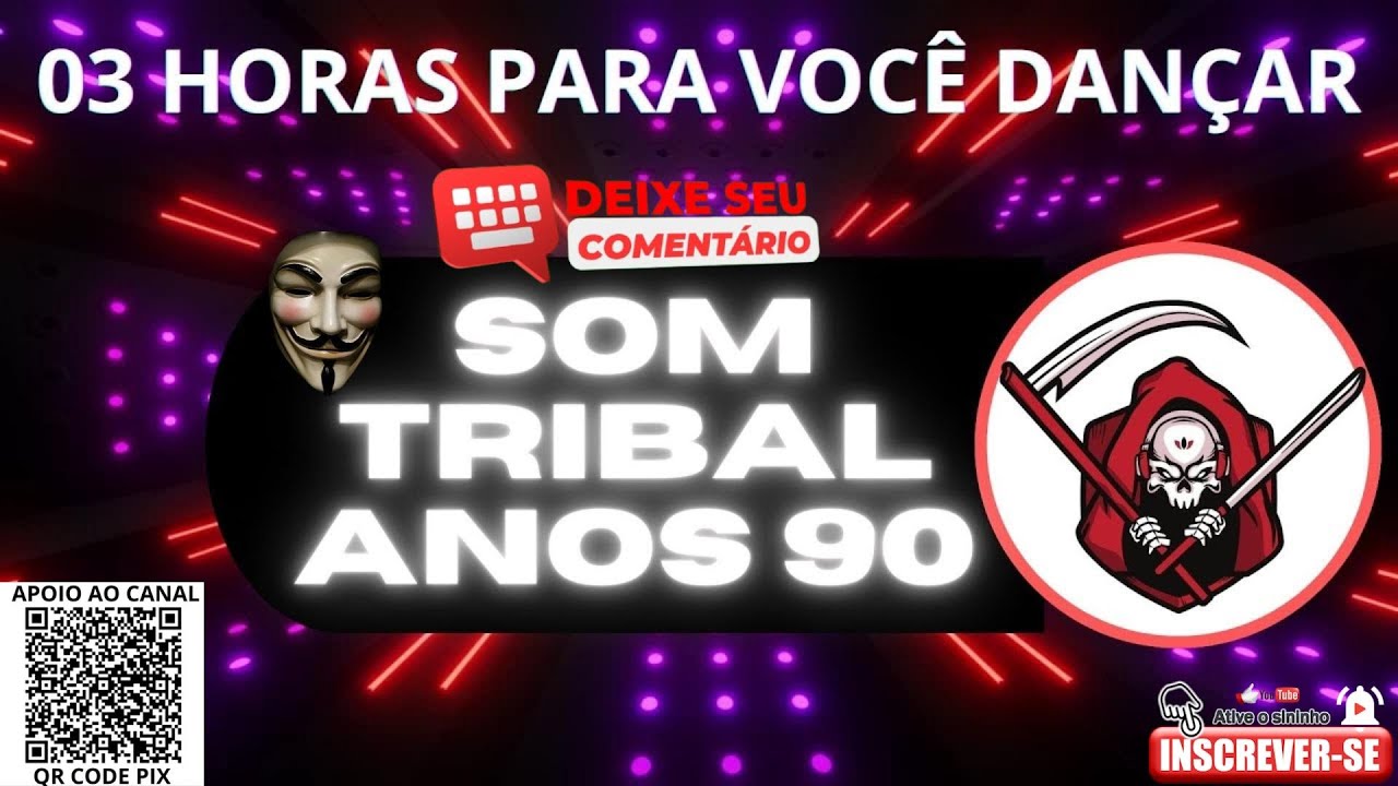 TRIBAL ANOS 90, 2000 - TÔ LIGADO MIX - LIVE #71- 22-07-2023. 