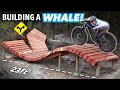 Building a full-size Wooden Whale in my Backyard Bike Park! // Subscriber Trail pt. 10