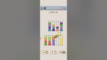 Sortpuz level 40 water color puzzle game 2022