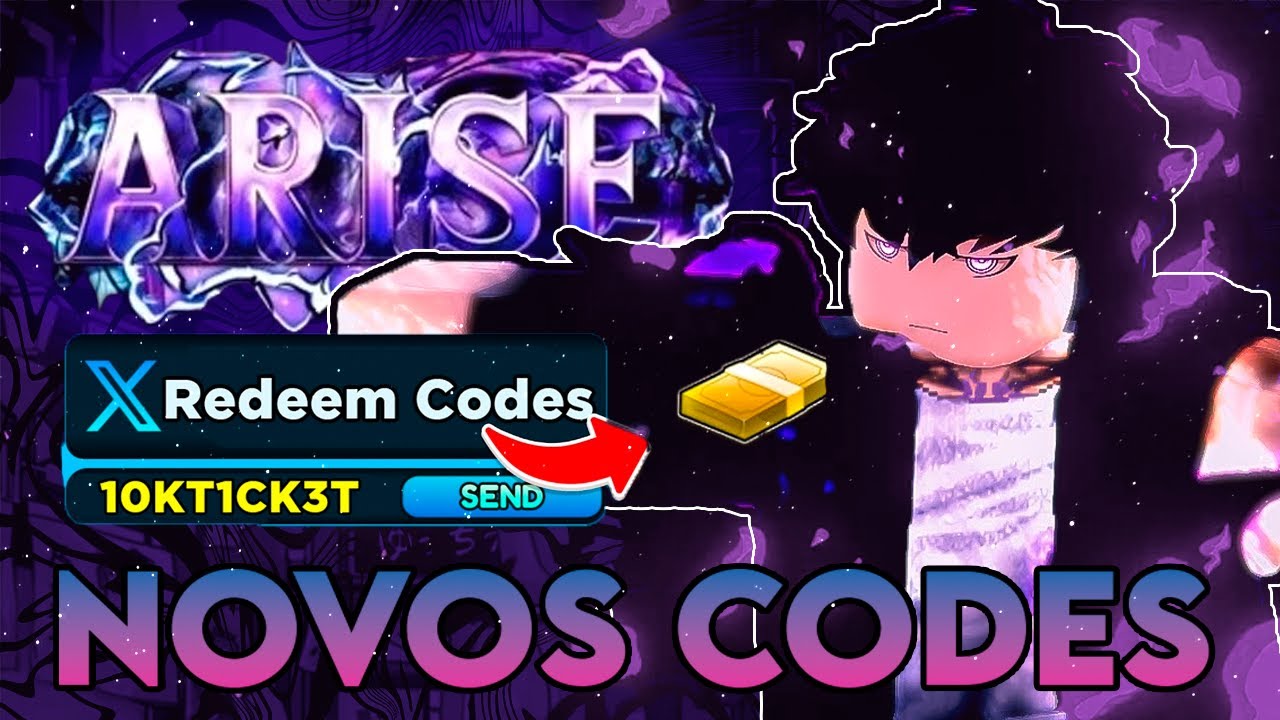 CORRE!! NOVO SUPER CÓDIGO DO ARISE CROSSOVER SOLO LEVELING TODOS OS ...