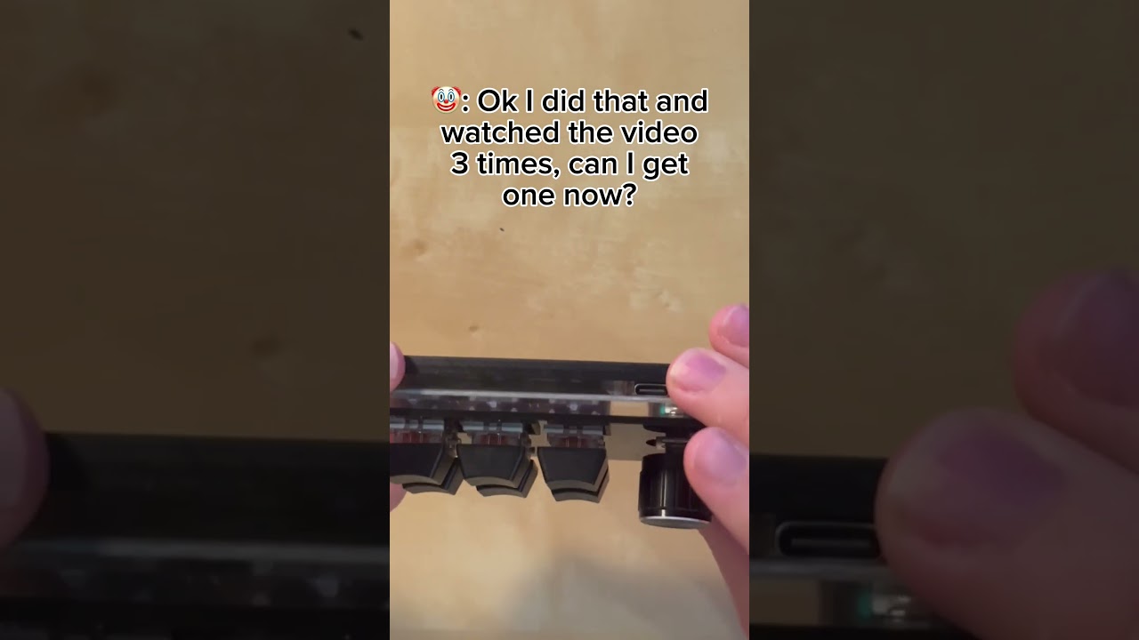 Getting free macro keyboard is not that complicated 😅 