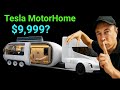 Tesla Motorhome is Finally HERE? No More Rent! ($9,999 Surprise) Tesla RV | USA Tech