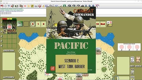 Combat Commander: Pacific - Scenario E - West Tank Barrier