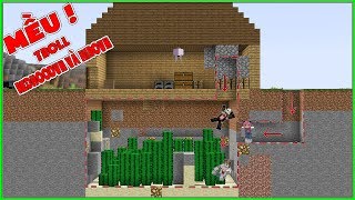 MỀU TROLL REDHOODVN VÀ HIROVN BẰNG CĂN HẦM CHỨA 1000 CÂY XƯƠNG RỒNG*CĂN HẦM BÍ MẬT TRONG MINECRAFT