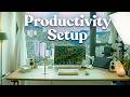 My Productivity Desk Setup Tour 2026 