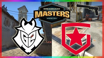 G2 vs Gambit | Pistol Rounds | Inferno and Vertigo | DreamHack Masters Spring 2021 | CSGO
