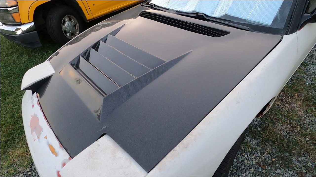 The ModeloDrive Carbon Fiber Hood is Junk. So I'm Repairing the Badly