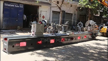 36 Feet Extra Heavy Plano Bed Lathe Machine | Vishwakarma Machine Tools, Rajkot(GUJ) #planner #lathe