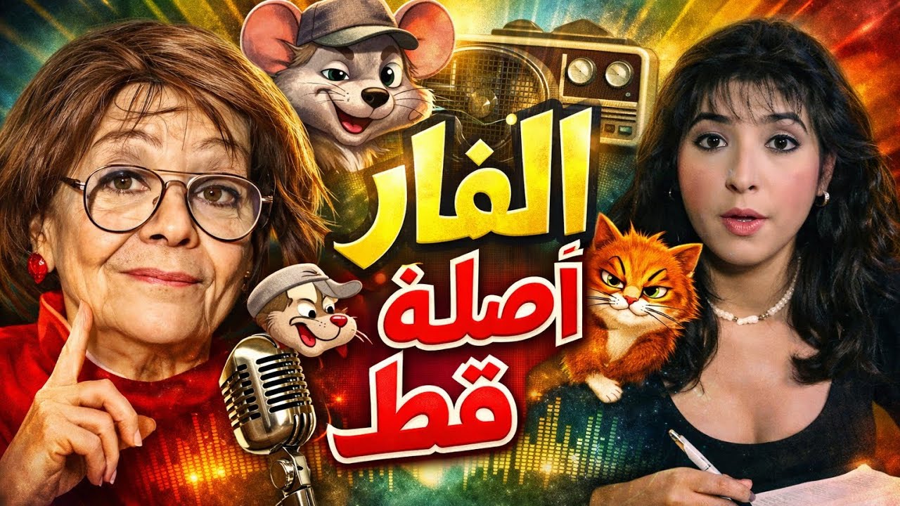 😂 من فأر ضعيف لقط مفترس | حكاية كوميدية إذاعية هتموتك ضحك الفار أصله قط – كاملة