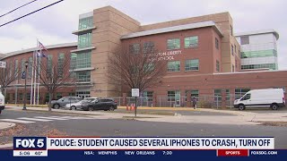 Student caused several iPhones to crash, turn off in cybersecurity breach at Arlington high school: screenshot 2