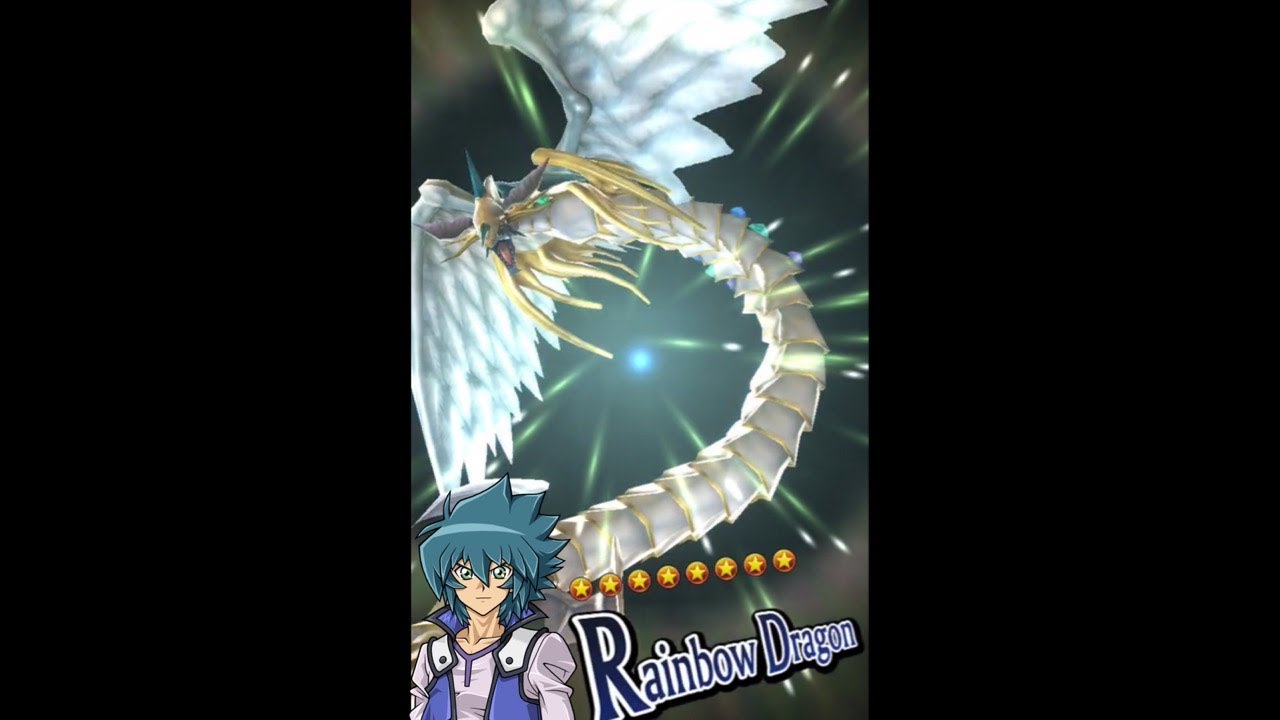Rainbow Dragon Summon Animation {Yu-Gi-Oh! Duel Links} - YouTube