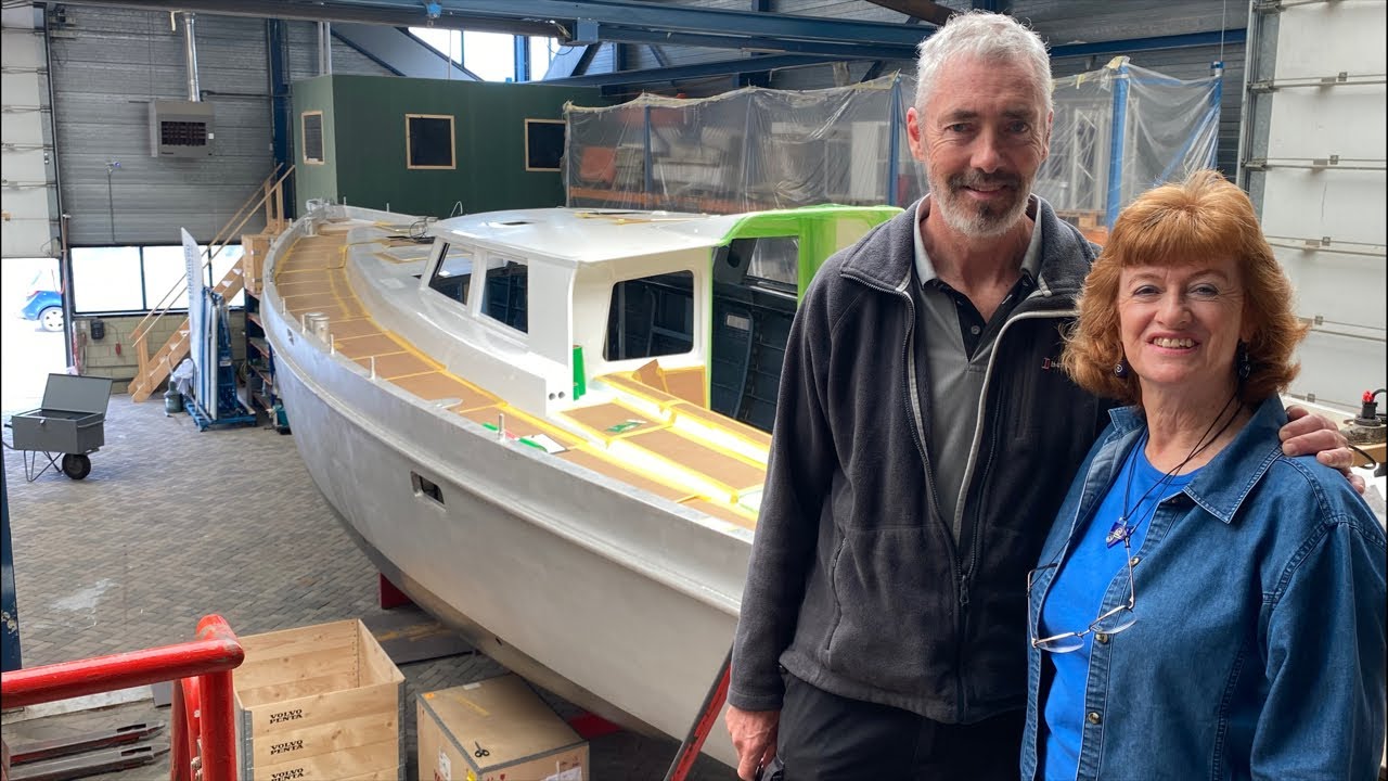 Boat Tour & Build Update of an Enksail Orion 49 Aluminum Expedition Sailboat