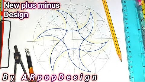 New Plus Minus Pop Design Drawing By ARpopDesign