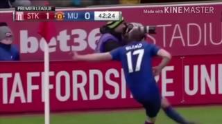 Famous Stoke City vs Manchester United (1-1) Premier League 1/21/2017 Profile