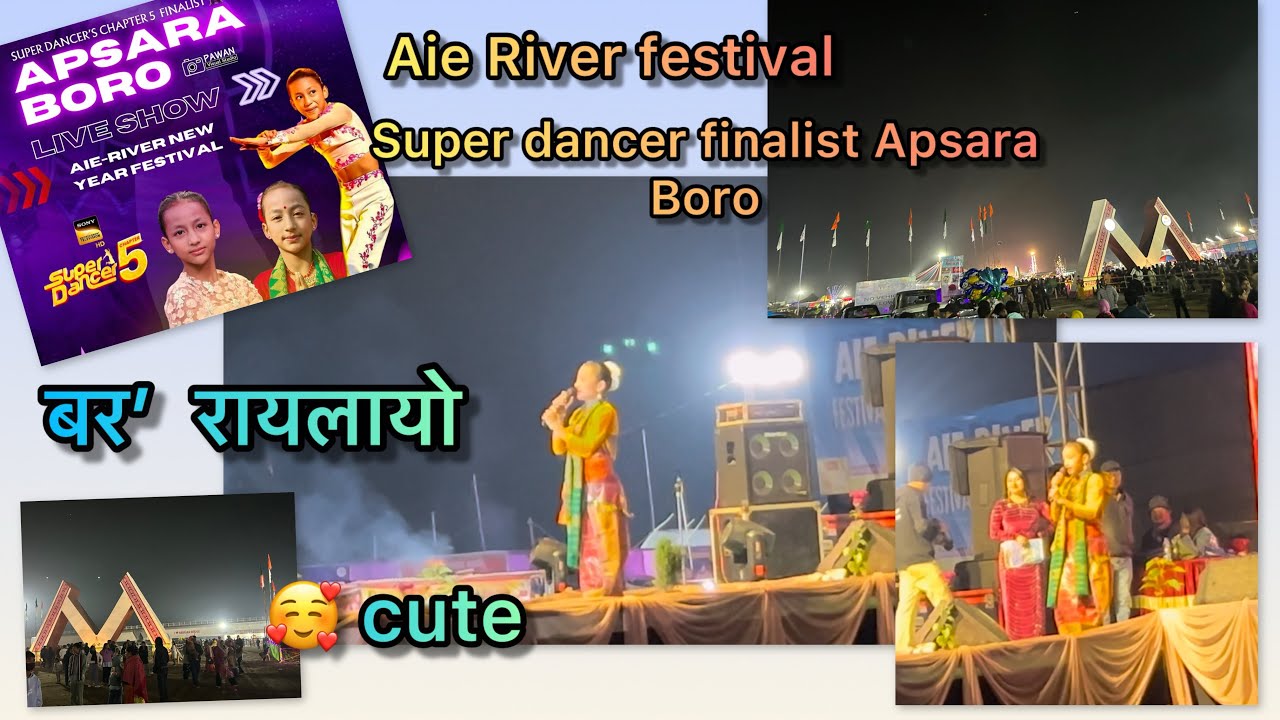 Apsara boro at Aie river festival// boroni Bungwna// 