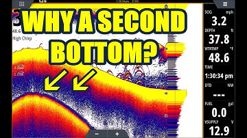Do you know what a SECOND BOTTOM on your fish finder means? 1 MINUTE Excerpt- Sonar for dummies.