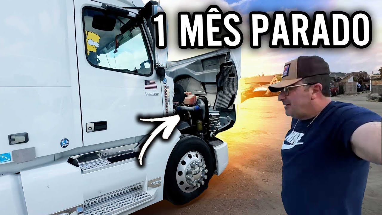 CAMINHÃO FICOU 1 MÊS PARADO