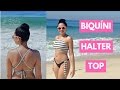 DIY BIQUÍNI HALTER TOP - COMO FAZER BIQUÍNI HALTER TOP -  SUELLEN REDESIGN