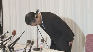 社長、偽装認め辞任表明 阪急阪神ホテルズ