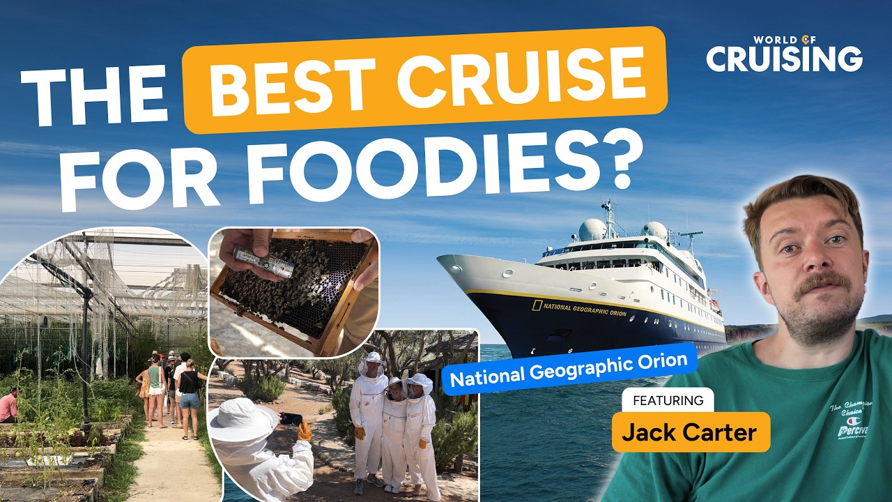 The best cruise for foodies?