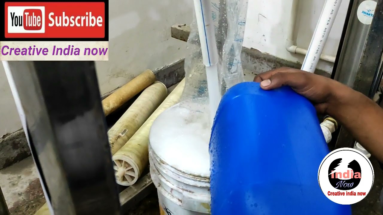 best Ro Membrane cleaner C2 #creativeindianow ro plant membrane cleaner c2