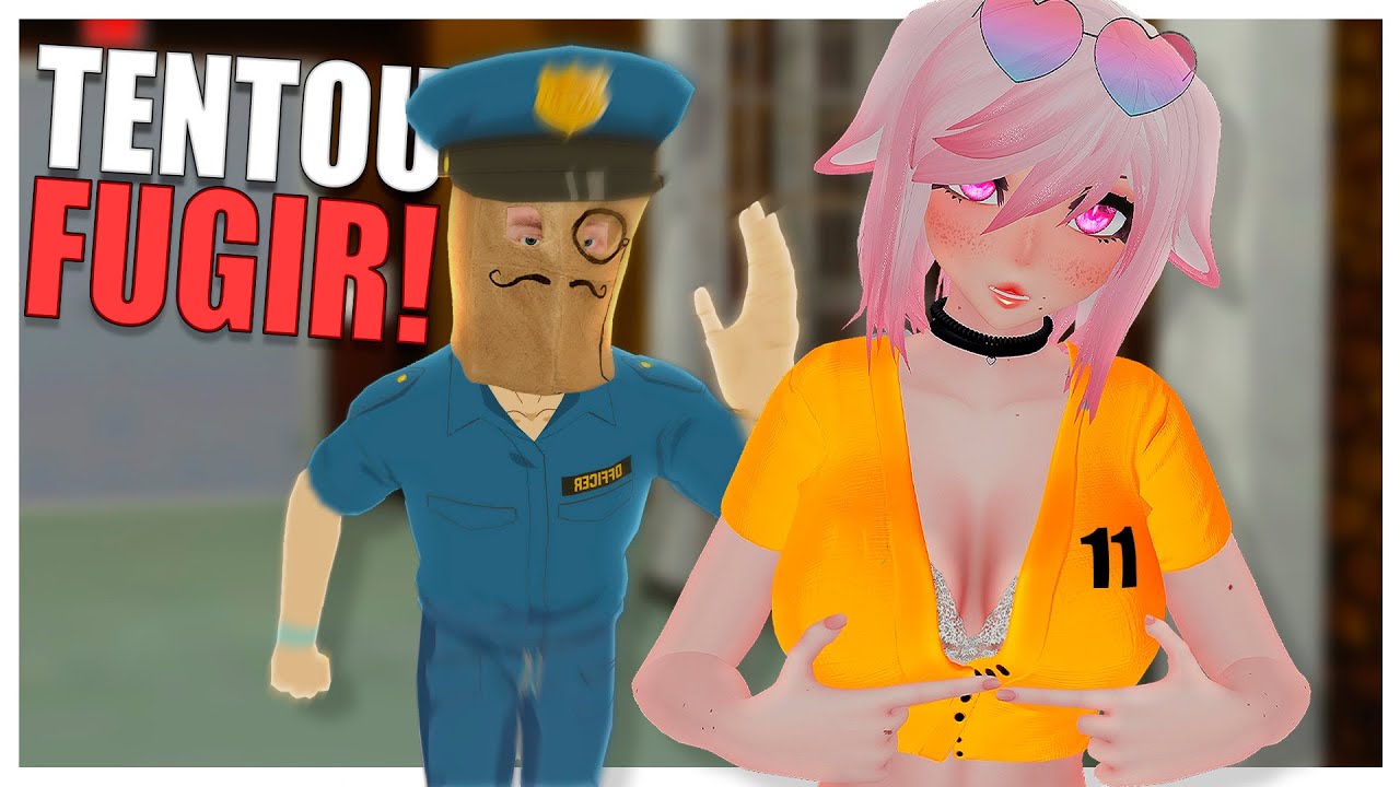 sou o Guarda da Prisão no Prison Escape nem Realidade Virtual no Vrchat