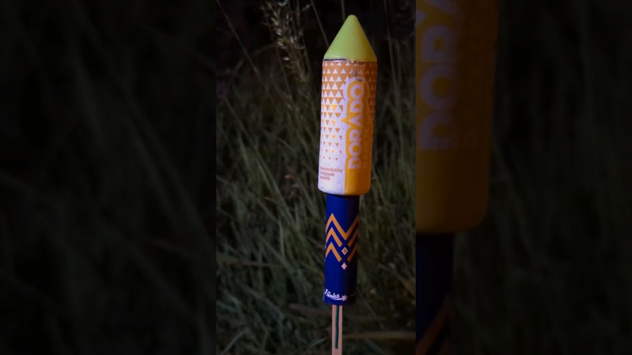 DORADO Rakete v. FUNKE ( Batch 2024) 🔥 #rocket #pyro #fireworks #feuerwerk #neuheiten #shorts