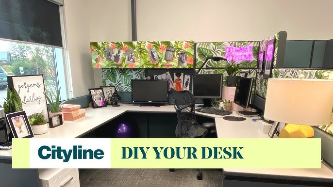 17 Desk Decor Ideas for Workplace and Cubicle Decor