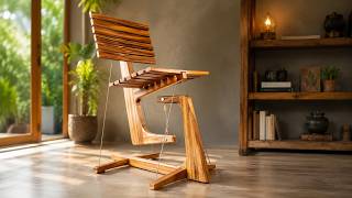 Japanese Craftsman Builds Incredible Gravity Defying Floating Table