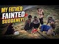 A very bad thing happened to the father on his way to the cold region.