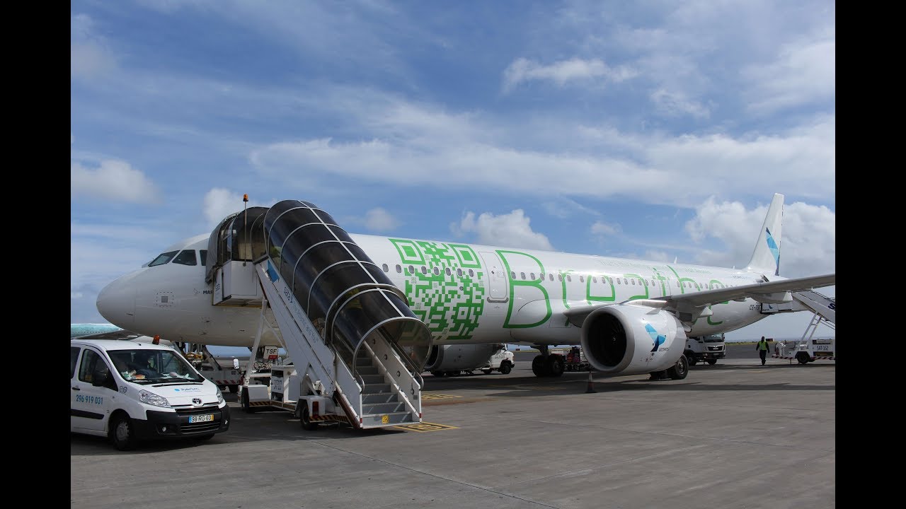 AZORES AIRLINES FIRST A321NEO Lisbon to Ponta Delgada Full Flight
