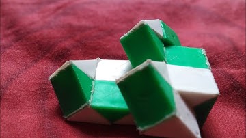 How to Make a Racing Car with Snake Cube