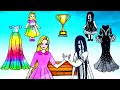 Paper Dolls Dress Up - Compilation Sadako Dresses Handmade Quiet Book - Barbie Story & Crafts