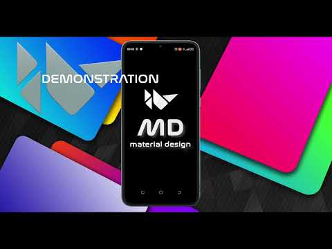 KitchenSink - demo application of the KivyMD library widgets