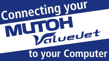 How to Connect Your Mutoh Printer to Your Computer with Network Settings