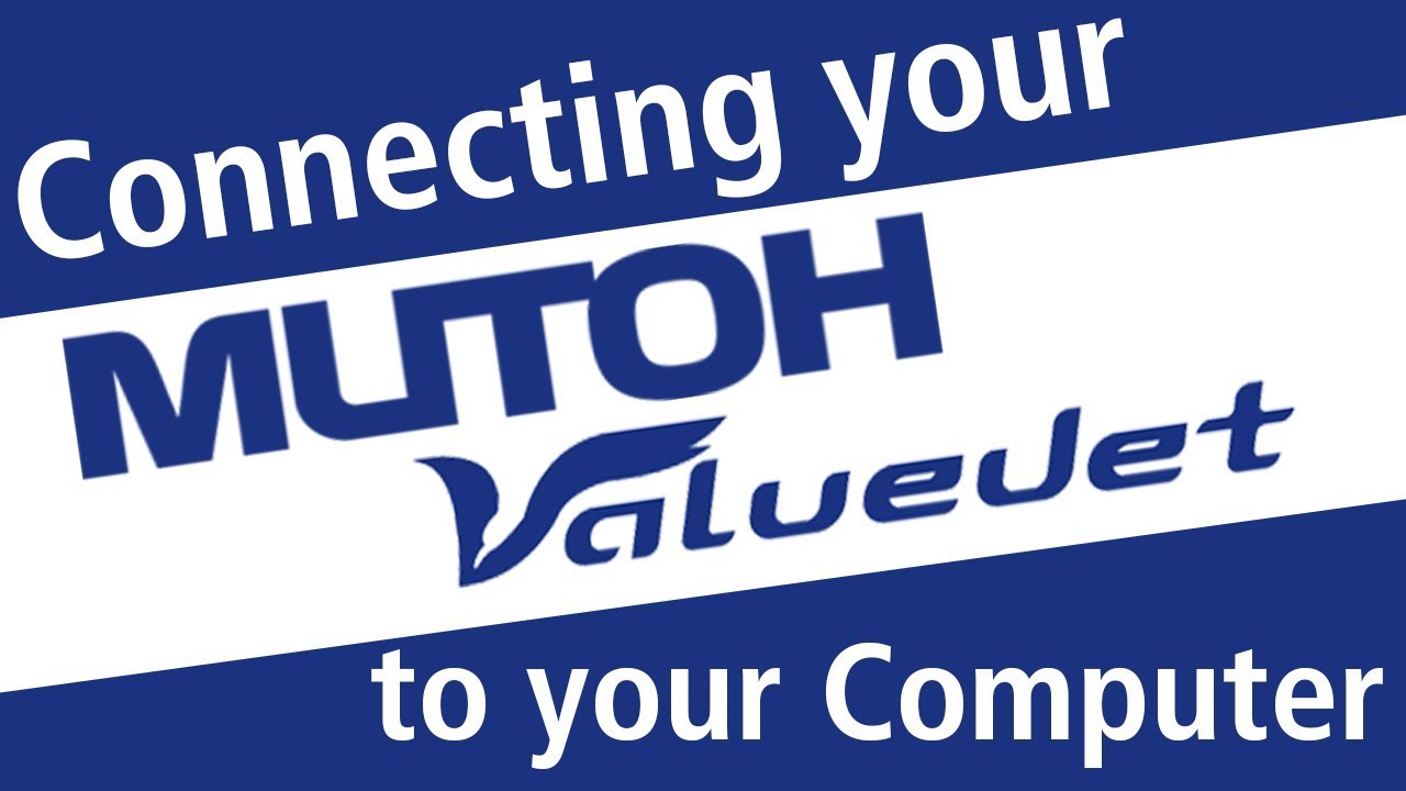 How to Connect Your Mutoh Printer to Your Computer with Network Settings