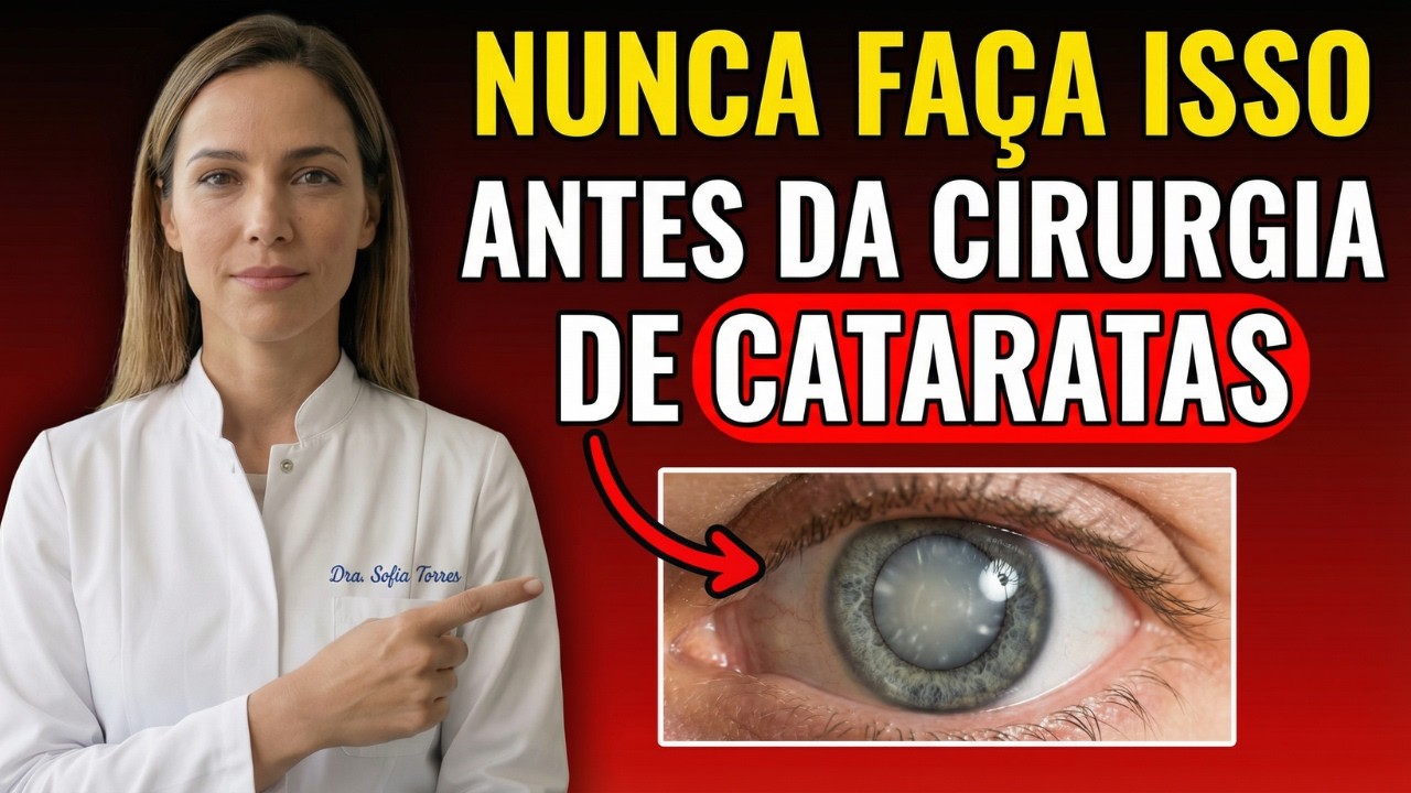 Antes de fazer à cirurgia de catarata, NÃO cometa este ERRO.